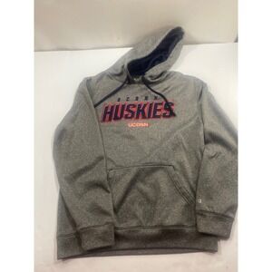UConn Huskies Champion Hoodie‎ Mens Size M Pullover NCAA Collegiate